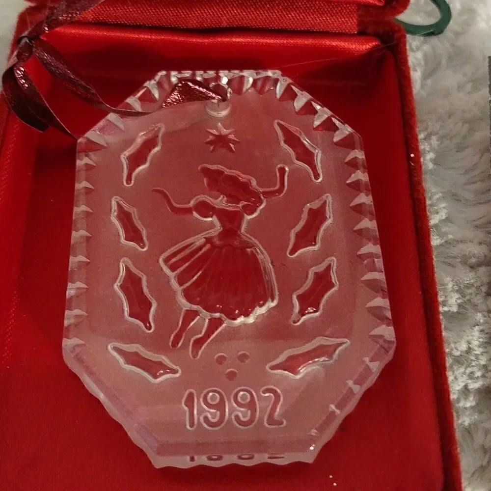Vtg Waterford Crystal 12 Days of Christmas 